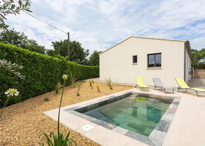 Vakantiehuis La D'angele - Climatisee Avec Piscine Saint-Victor-la-Coste